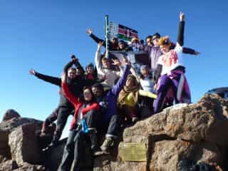 Top of Mount Kenya