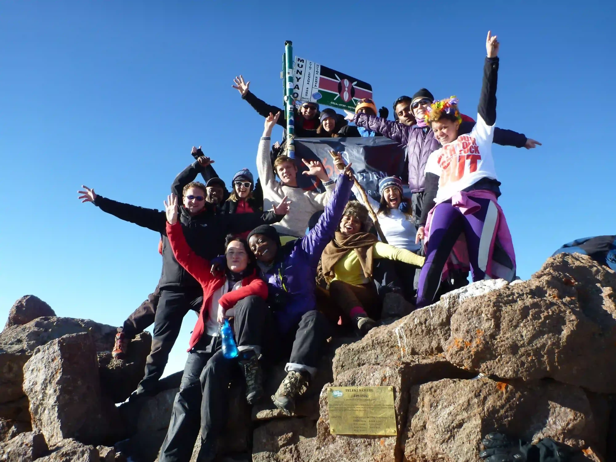 Top of Mount Kenya