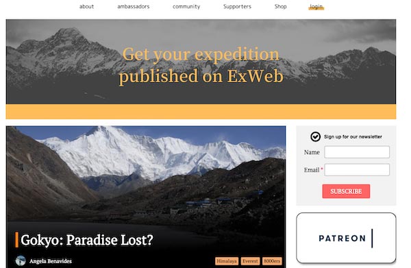 Explorers Web Blog