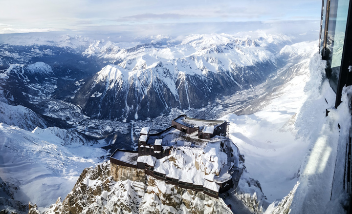 Tour du Mont Blanc Aiguille du Midi