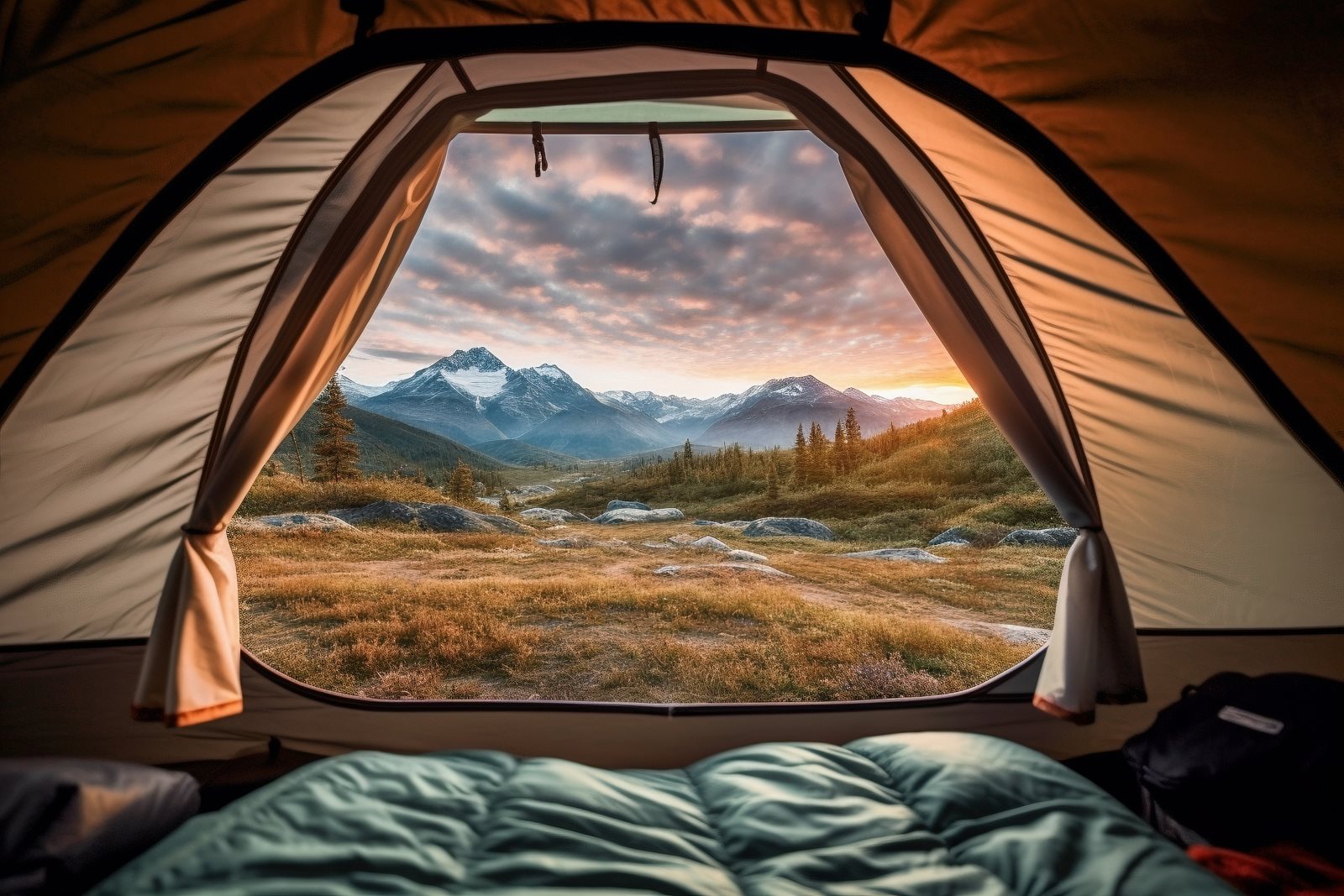 camping tent matrass 1600